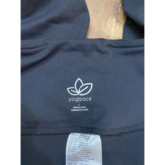 Yogipace Black Goddess High Waisted Over The Heel Leggings Size Large - Picture 6 of 6